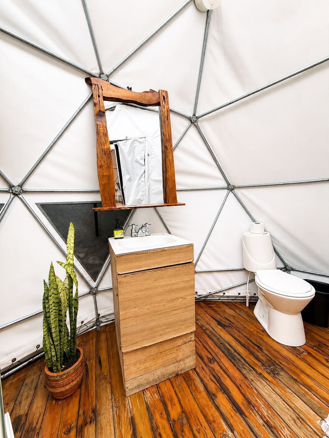 El baño privado del domo